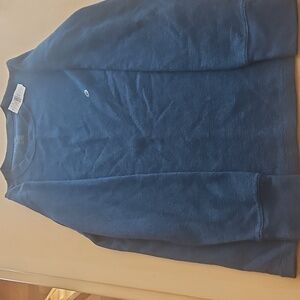 American Eagle Outfitters Men's Deep Blue Crewneck Sweater